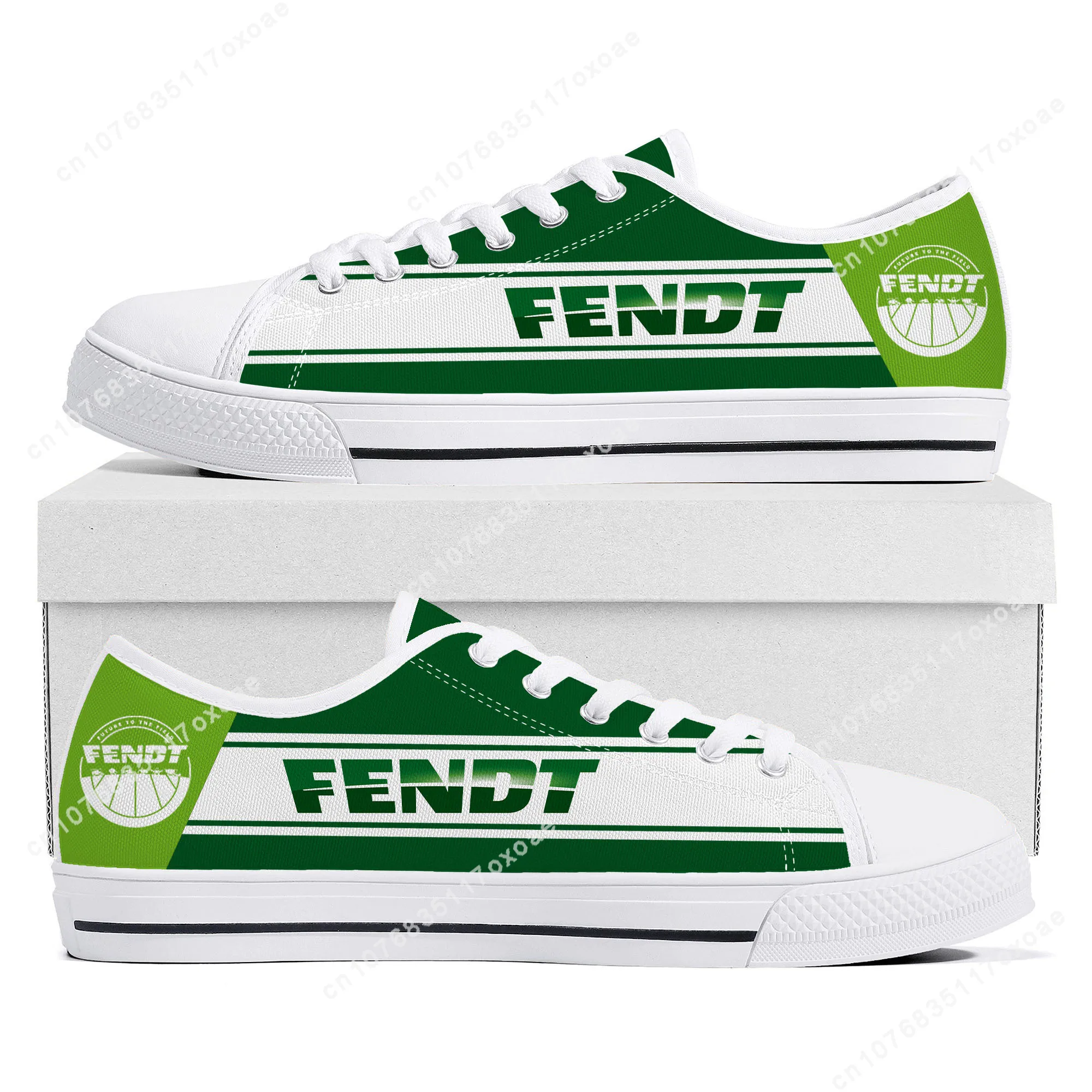 Fendt shoes Low Top Sneakers uomo donna adolescente di alta qualità Canvas Sneaker coppia scarpe Casual personalizza scarpa fai da te