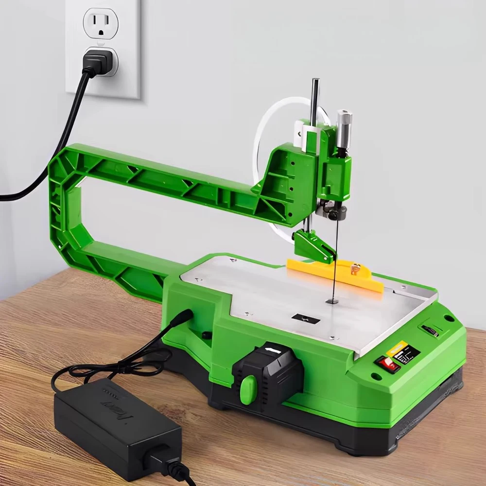 Curve Saw Household Dust-free Woodworking Wire Machine Cordless Scroll Saw Multifunctional Jig Electric Desktop
