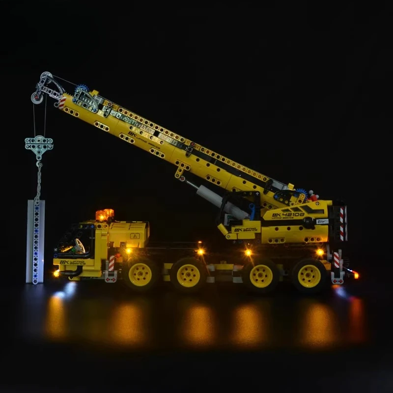 مجموعة إضاءة LED مناسبة لسيارة LEGO Technic Mobile Crane 42108 (لا تشمل مكعبات البناء) #2