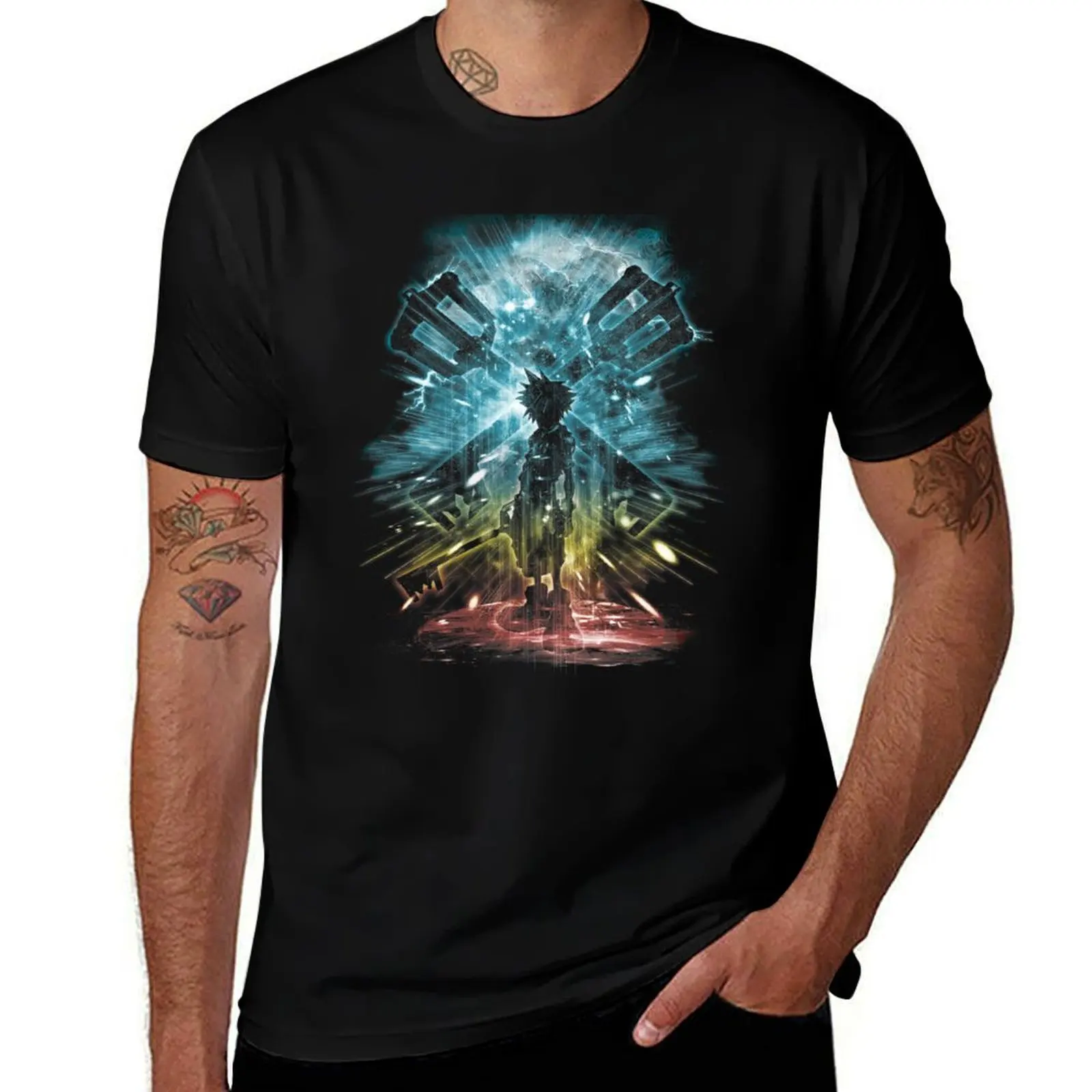key storm T-Shirt Soft Durable Cotton T-Shirt