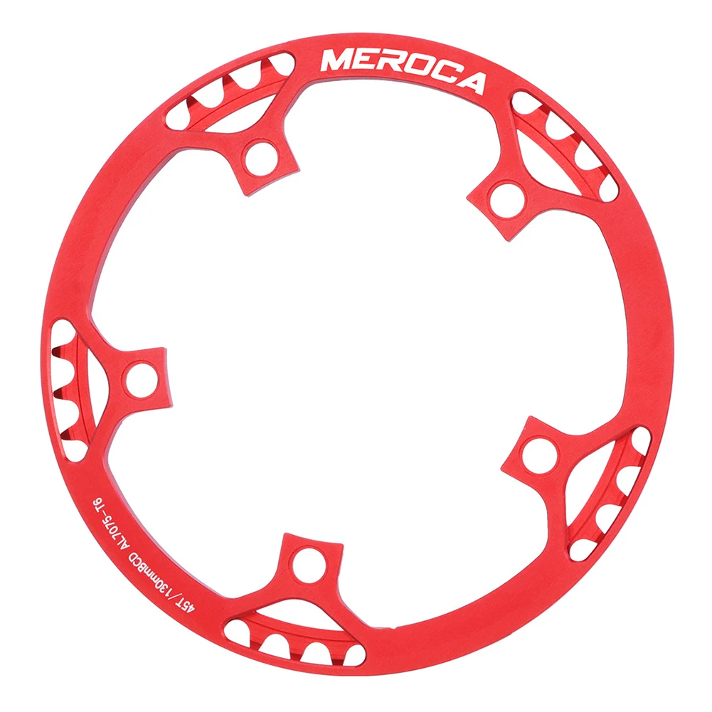 

Bicycle Chainring Built from Lightweight Materials Optimized at 45 Teeth Ratio for Cycling Efficiency on For BCD130 Sets