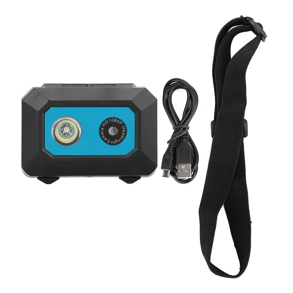 

Yaergor F18C Night Vision Camcorder SOS Head-Mounted Action Cameras HD 1080P Outdoor Sport Helmet Video Recording DVR Cam