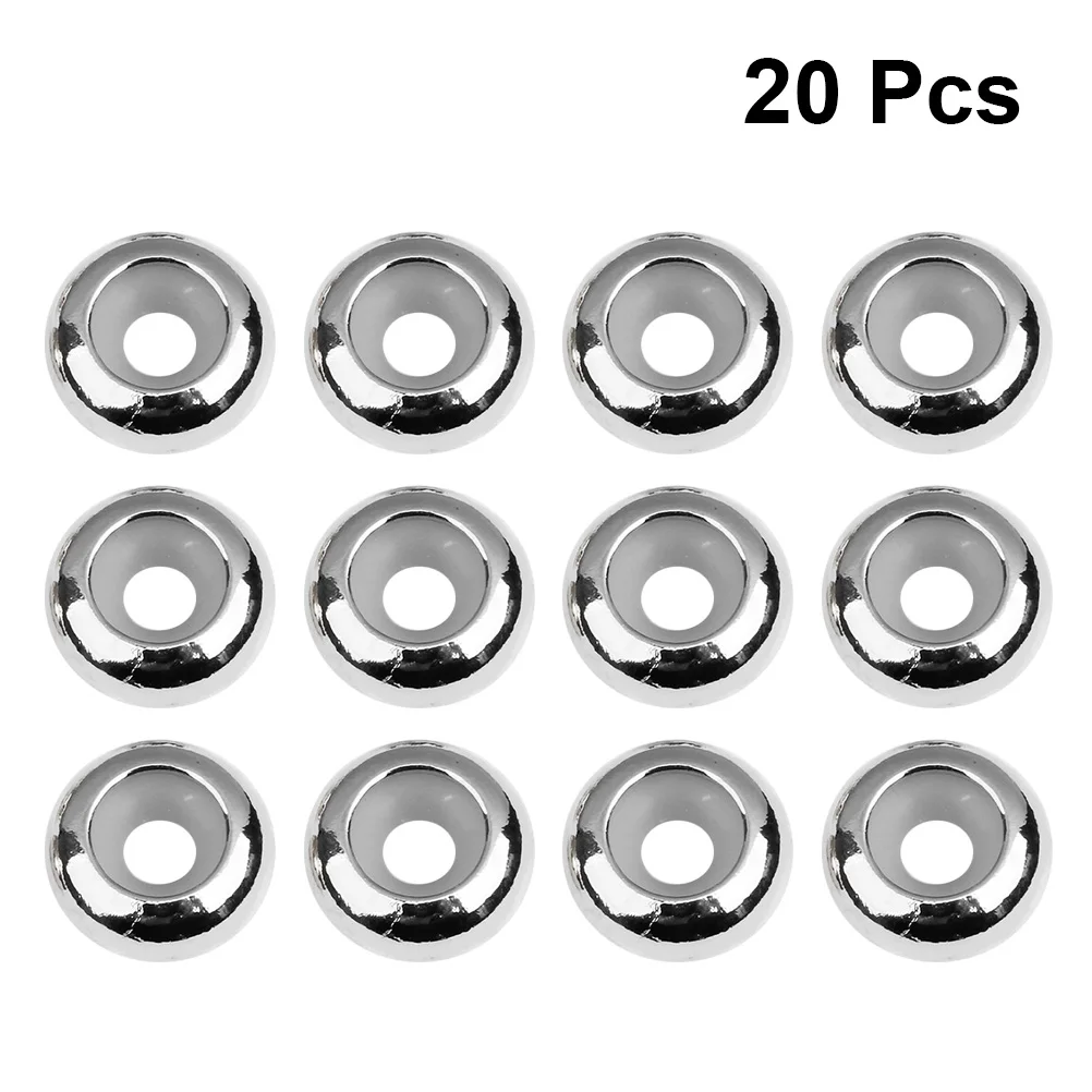 

Positioning Premium Silicone Copper DIY Jewelry Making Tools Charm Bracelet Necklace Stopper Spacer Beads Flat Beads Practical