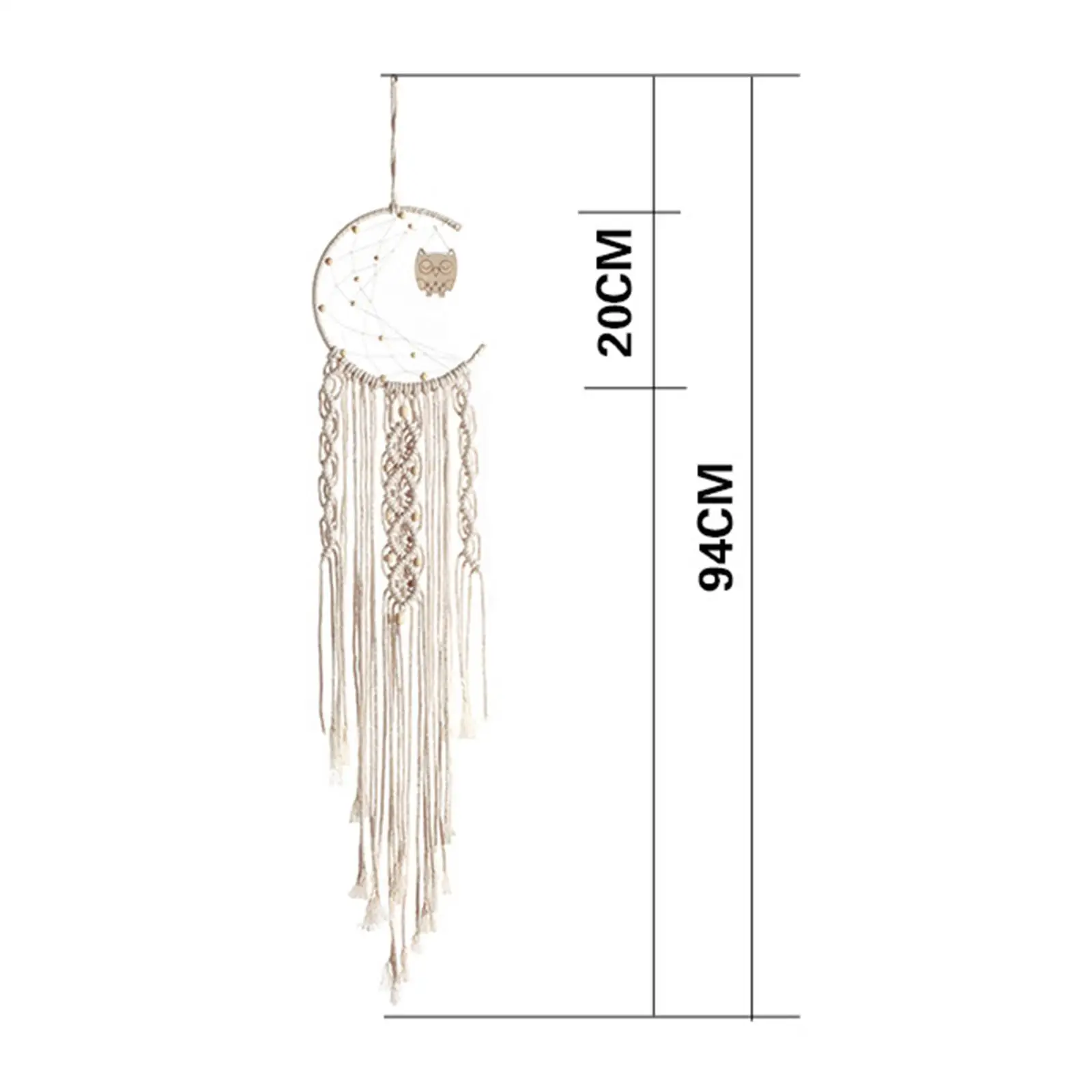 Macrame Dream Catcher Material Chic Living Room Nursery Home Decor