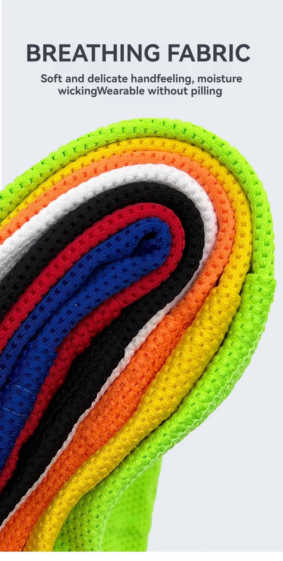 Loogdeel Fußball-Schienbeinschutz-Socken, atmungsaktive Fußball-Schienbeinschutz-Ärmel mit Tasche für Fußball-Schienbeinschoner, Schienbeinschoner-Halter – Detail 10