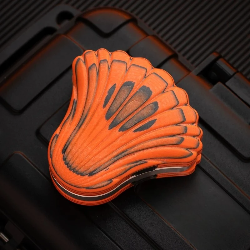 

KAiS Sound Shell Carbon Quartz Material Mechanical Side Push Dingding EDC Fingertip Push Card Decompression Toy