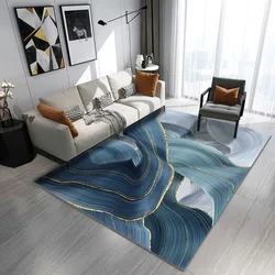 Tappeto geometrico nordico per soggiorno Decorazioni per la casa Divano Tavolo Tappeti di grandi dimensioni Zerbino per camera da letto Tappetino antiscivolo Alfombra