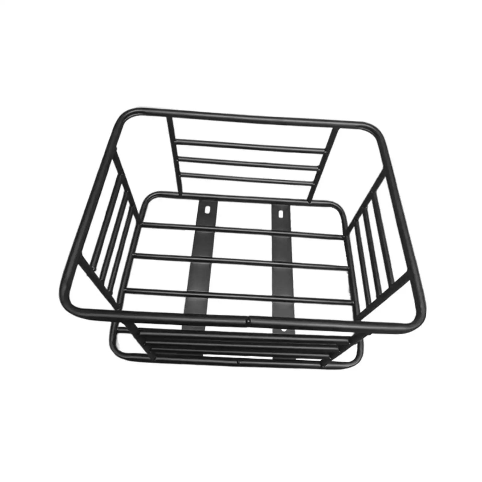 Bike Rear Basket Metal Bicycle Rear Cargo Rack for Bicycles E Bikes Riding