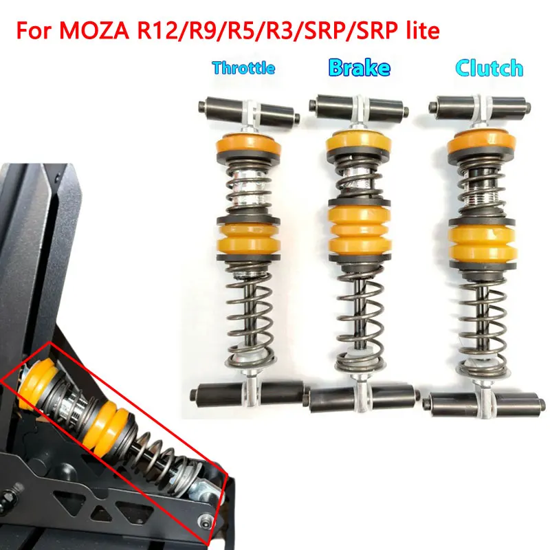 

Модификация имитации гоночных игр, педаль сцепления, тормоз дроссельной заслонки, гидравлический пружинный демпфер, комплект модов для MOZA R12/R9/R5/R3