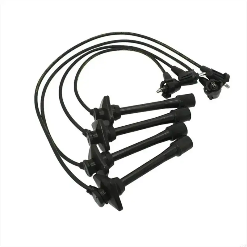 M76E 4 Teile/los Hitzebeständige Ersatz Zündkerze Drähte Kabel für Corsa 9485368 55910 90919-22327 90919-22325 90919-22373 – Detail 7