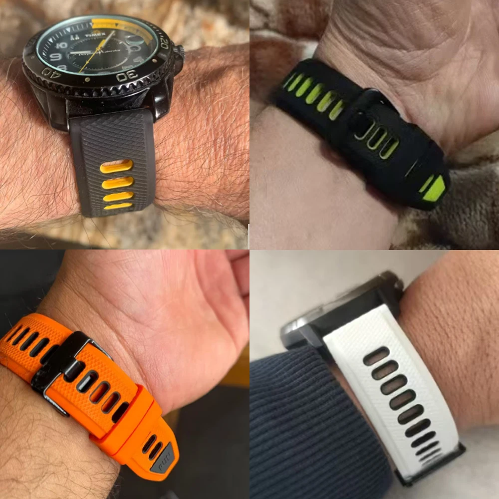 22mm 20mm cinturino orologio per Huami Amazfit BALANCE 2 Band GTR 4 2 2E GTR3 Pro/GTS 4/2 mini GTS 3 2e/Bip 3 U Pro S braccialetto in silicone