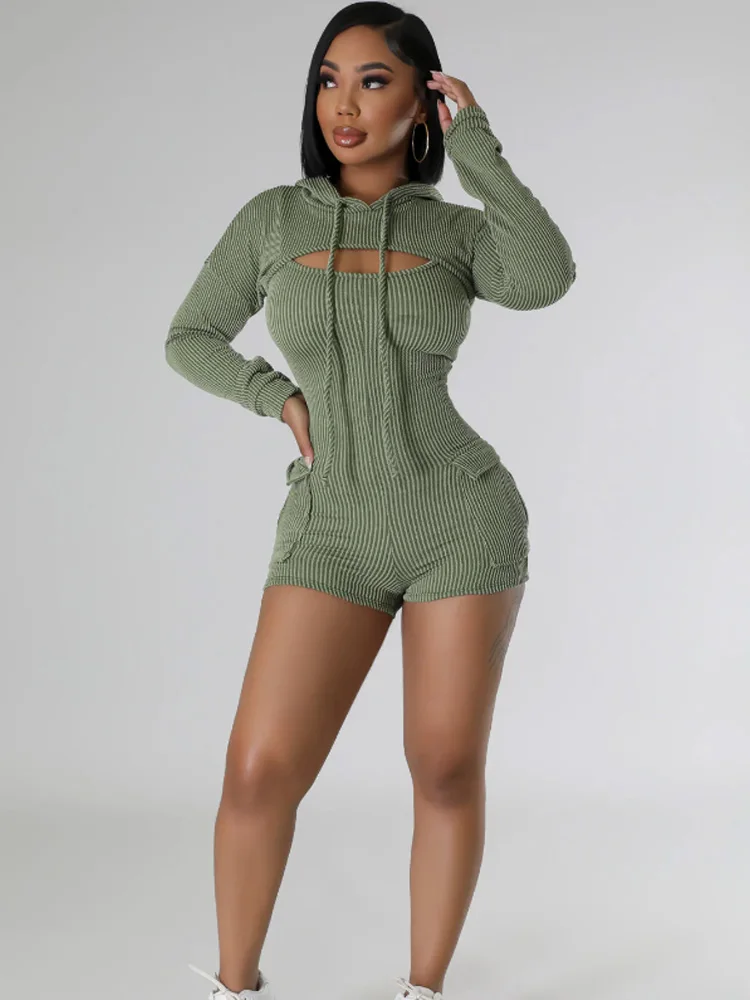 Bonnie Forest Women's Ribbed Tracksuits Set Women Long Sleeve Tracksuits Set Outfits Night Clubwear Overalls Festival Outfits