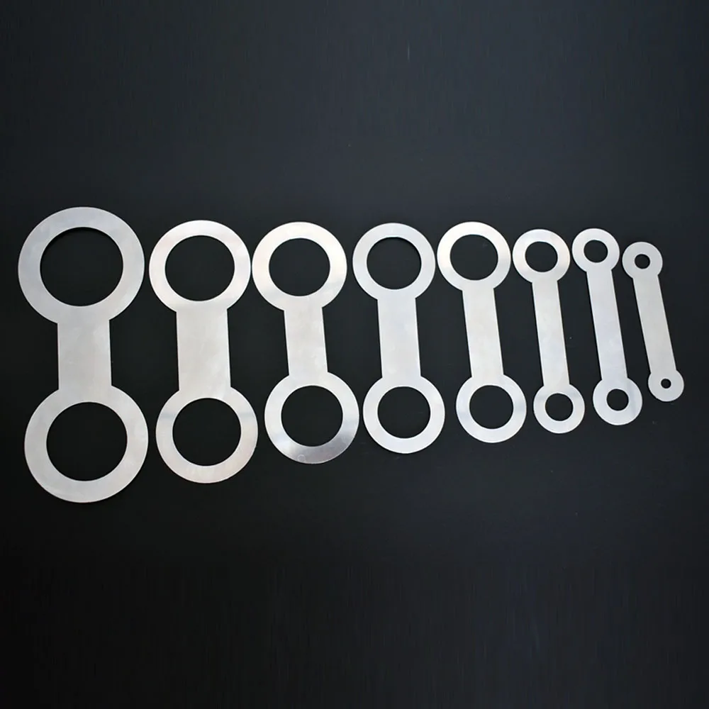 

Pro Saxophone Pads Leveling Tool Set 8 pcs Flat Pressure Pad Repair Tools Kit