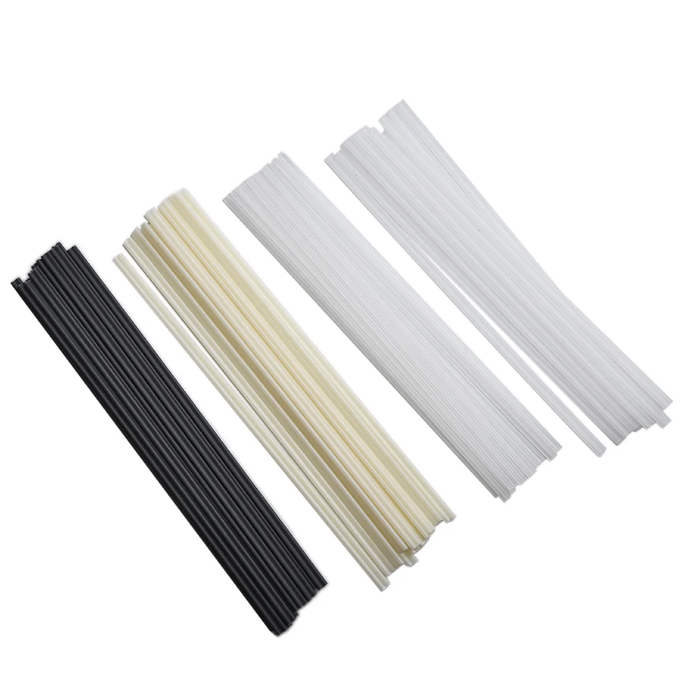 50 Pieces For Plastic Welding Rods PVC ABS PP PE Electrodes for For Plastic Welder Tools with Strong Thermal Stability