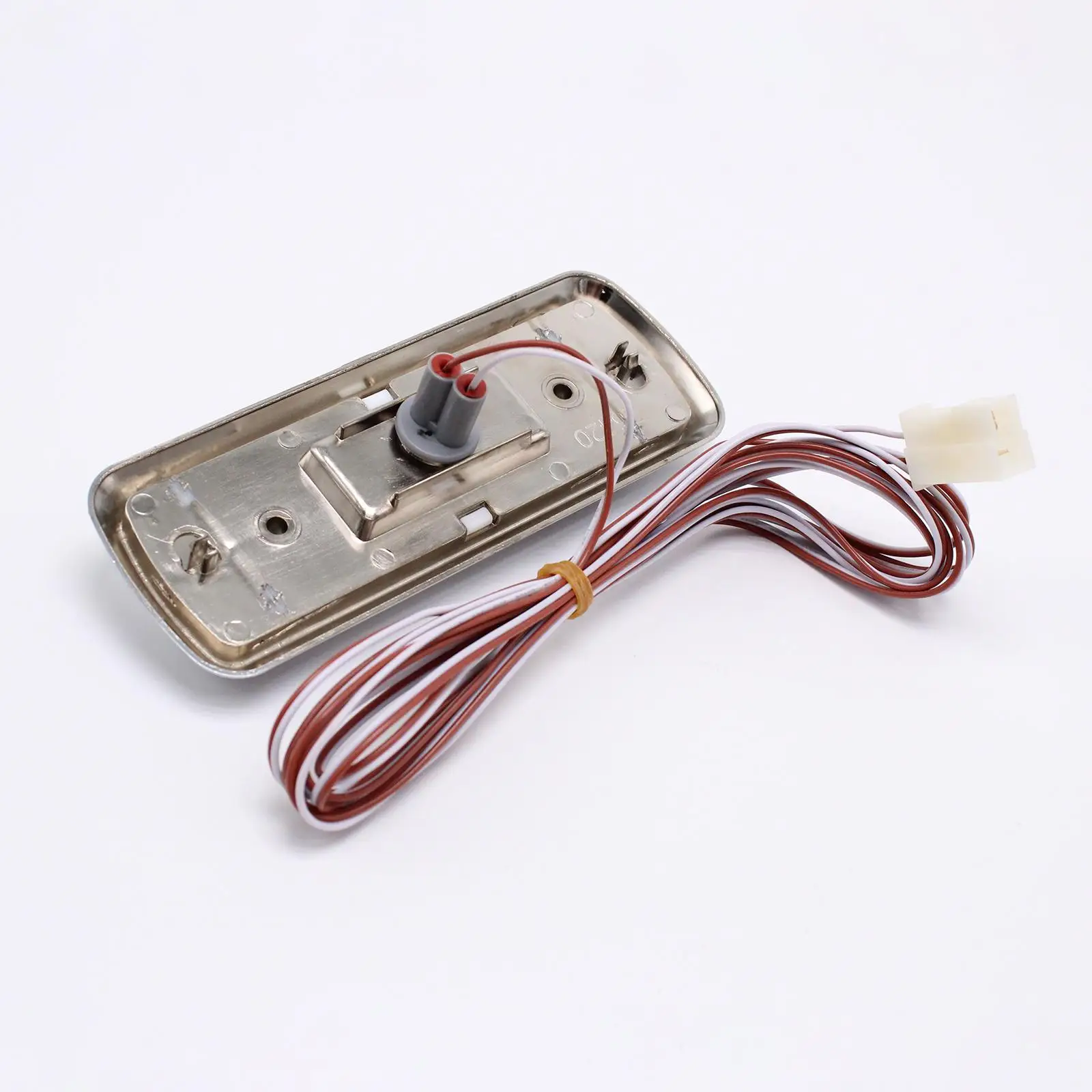 

Dome Light Lamp Assembly Chrome Base Auto Accessory Car Roof Lens Replace Part for GMC Trucks Jimmy 1960 1972