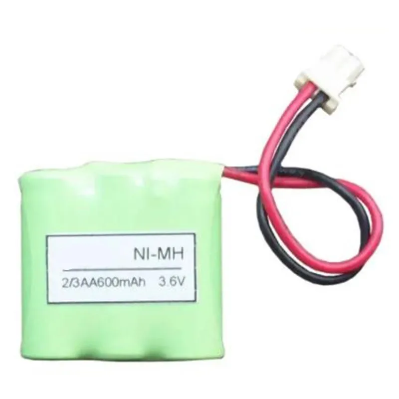 2/3AA 600MAh 3.6V NiMH Ni-mh Rechargeable Battery For Cordless Phone