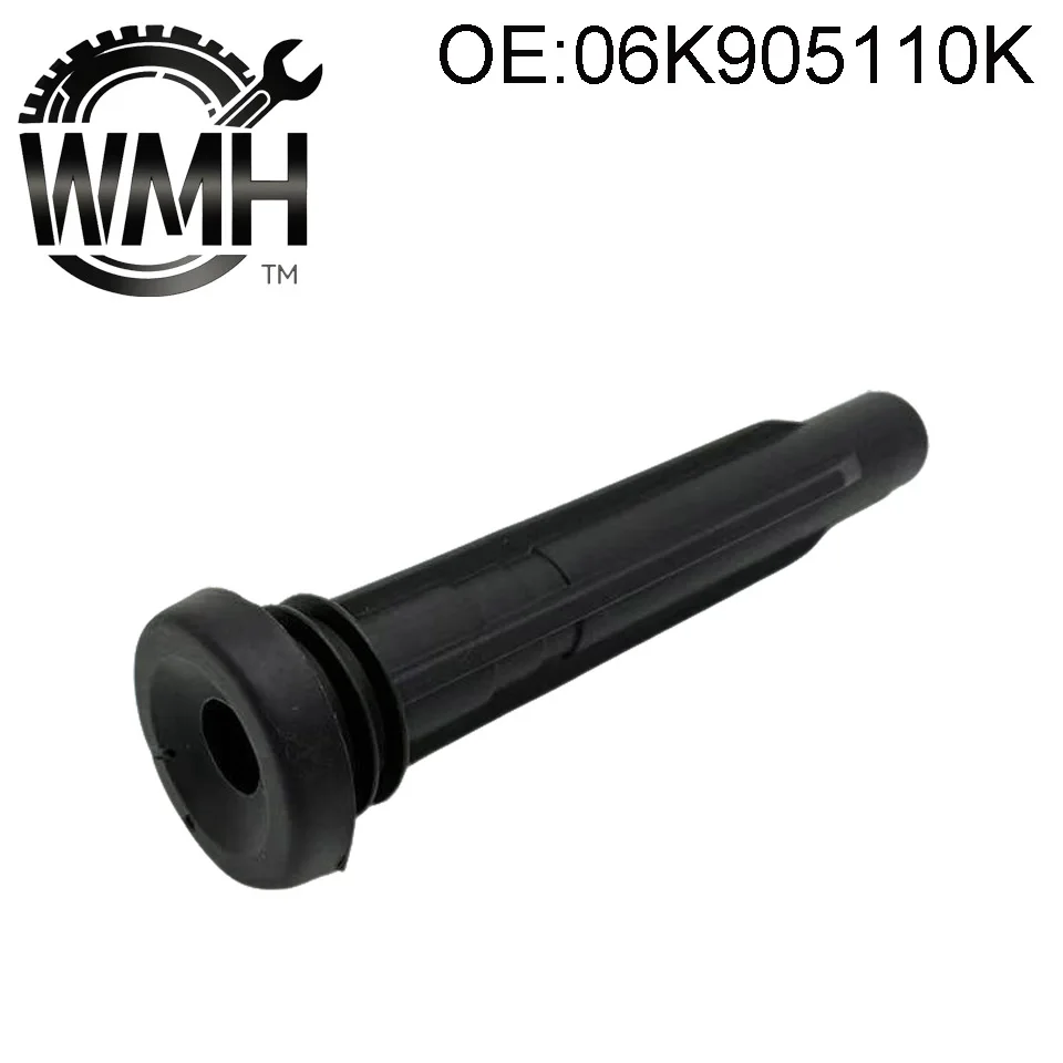 6 szt. Gumowe osłony cewek zapłonowych 06K905110K 06K905199/A 06J905110B do Audi A1/A3/A4 VW Jetta Beetle Golf Skoda 1.8/2.0L z sprężyną