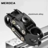 MEROCA 댐핑 자전거 줄기 알루미늄 합금 31.8mm 자전거 핸들 바 28.6mm 포크 구경에 대한 충격 흡수 기능이있는 고강도 2