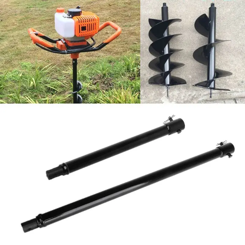 

30/50cm Extension Auger Bit Extended Length Drill Bits For Hole Digger Earth Aug