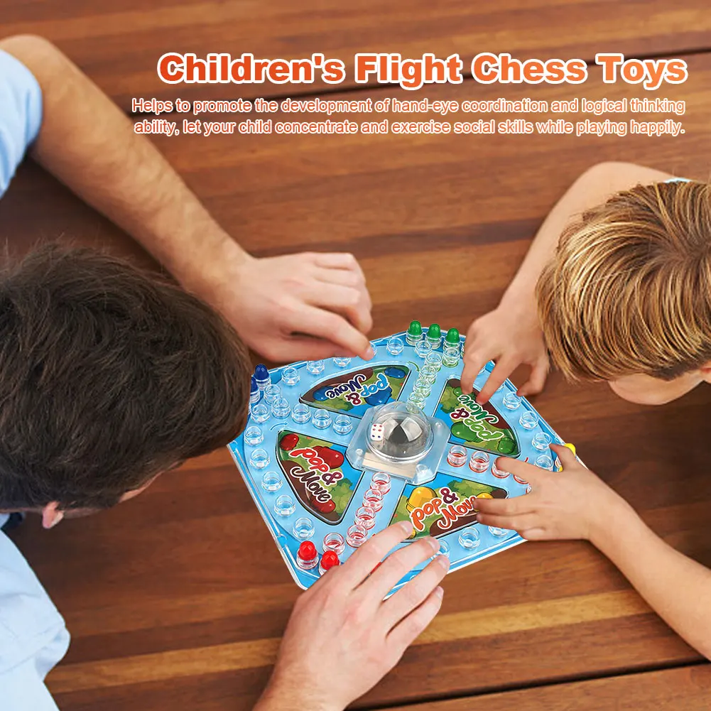 Meerdere spelers Bordspellen Leuk familiespel Race tot basis Bordspel Onderwijs Speelgoed Bordspellen Beste cadeaus voor kinderen Kind