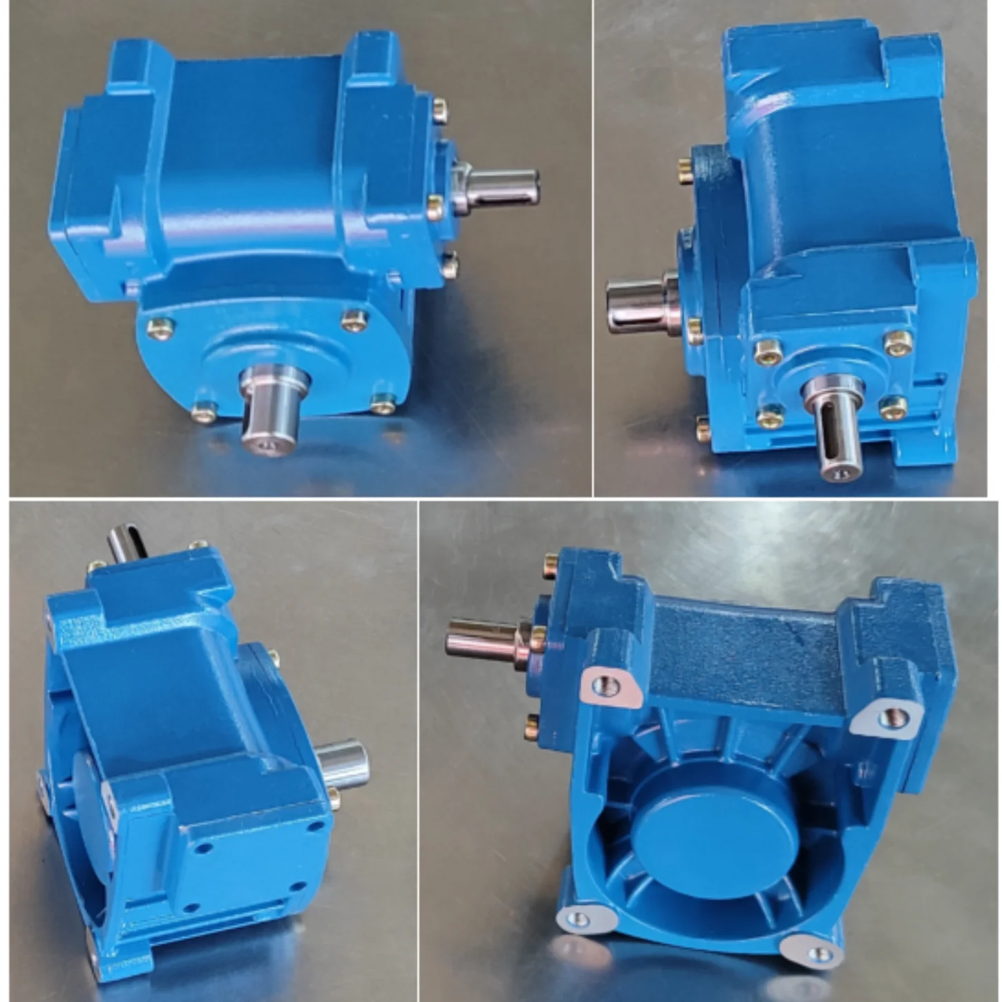 CHENYUE  Worm Gearbox Gear Reducer CY50E Input 14mm Output 20mm 90 Degree  Ratio 40:1 Right angle  No need to add oil