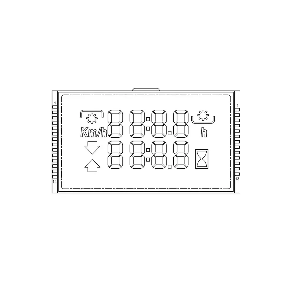 Armaturenbrett-LCD-Display für Fendt 200 AST Traktor-Instrumentencluster – Detail 5