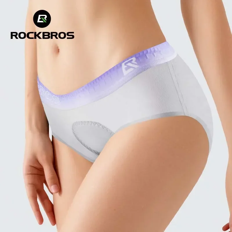 Rockbros Vrouwen Fietsondergoed Gewatteerd Schokbestendig Mountain Mtb Fiets Shorts Comfortabele Ondergoed Panty Vrouwen Shorts