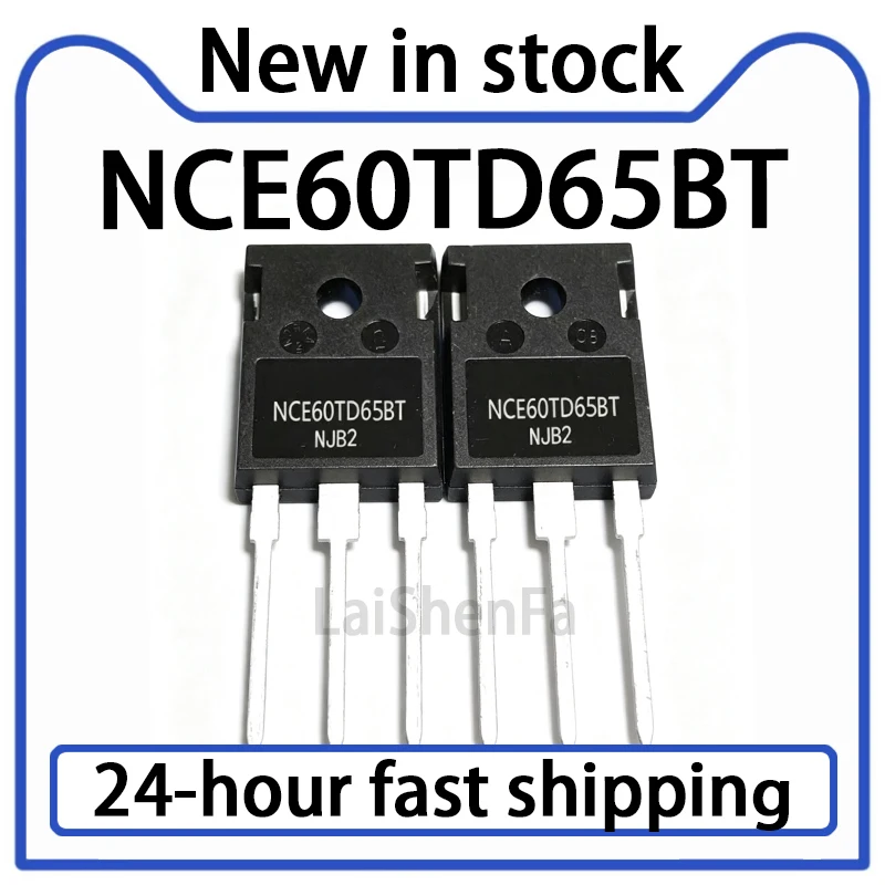 5PCS New NCE60TD65BT TO-247 650V/60A IGBT Power Transistor