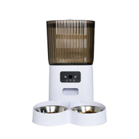 2024 Hot Sell Dog Cat Smart Pet Feeder Wifi Mobile Phone App Remote Control Microchip Automatic Pet Feeder With 6L