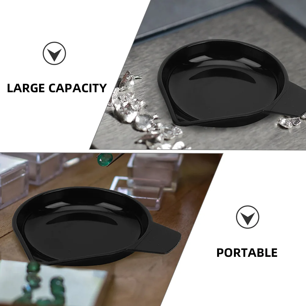 

10 pcs Plastic Trays For Digital Scale Powder Weighing Boat Laboratory Use Weighing Dish Pan Tray Plastic Plate Digital Scale