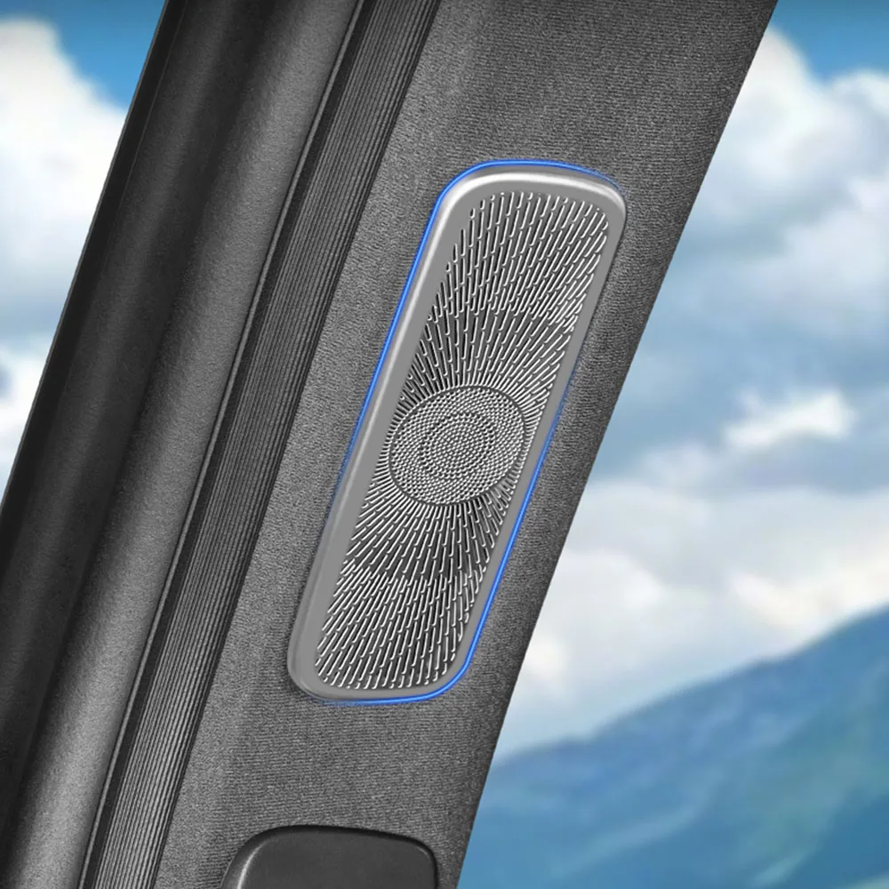 

2 Pcs For Xpeng G7 2025 2026 A-pillar Air Outlet Mask Interior Supplies Stainless Steel Dust Cover Effective Blockage Prevention