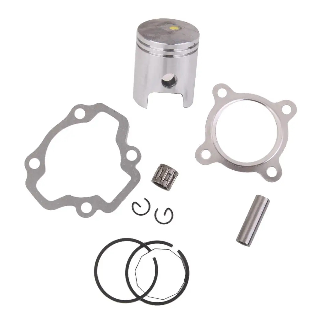 Piston Kit for Ring Circlip Gasket Wrist Pin Bearing for PW50 PW 50 image 3