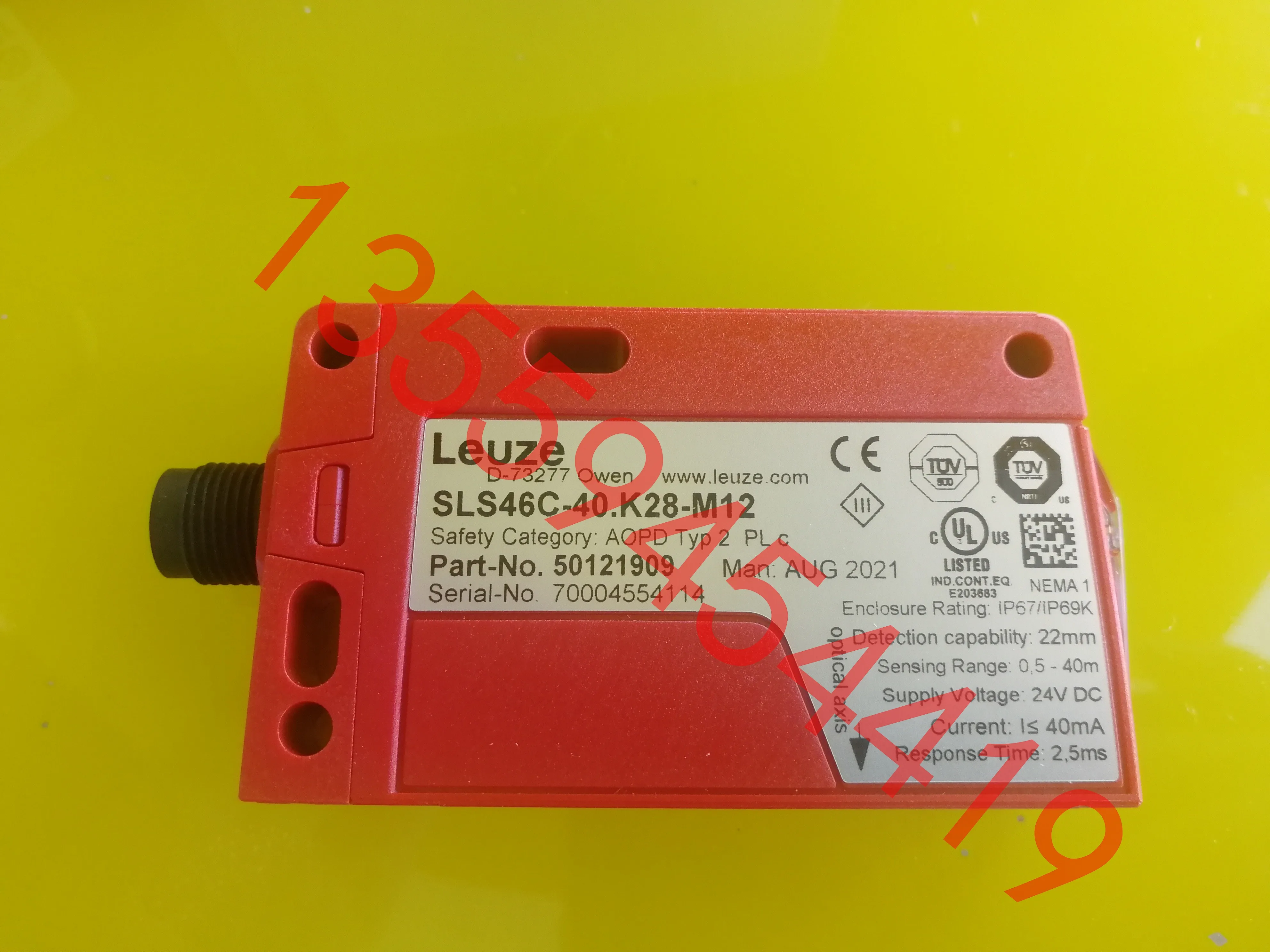 LEUZE Labor Easy Measurement Sensor SLS46C-40.K28-M12 Original Genuine Free Shipping Negotiated Order