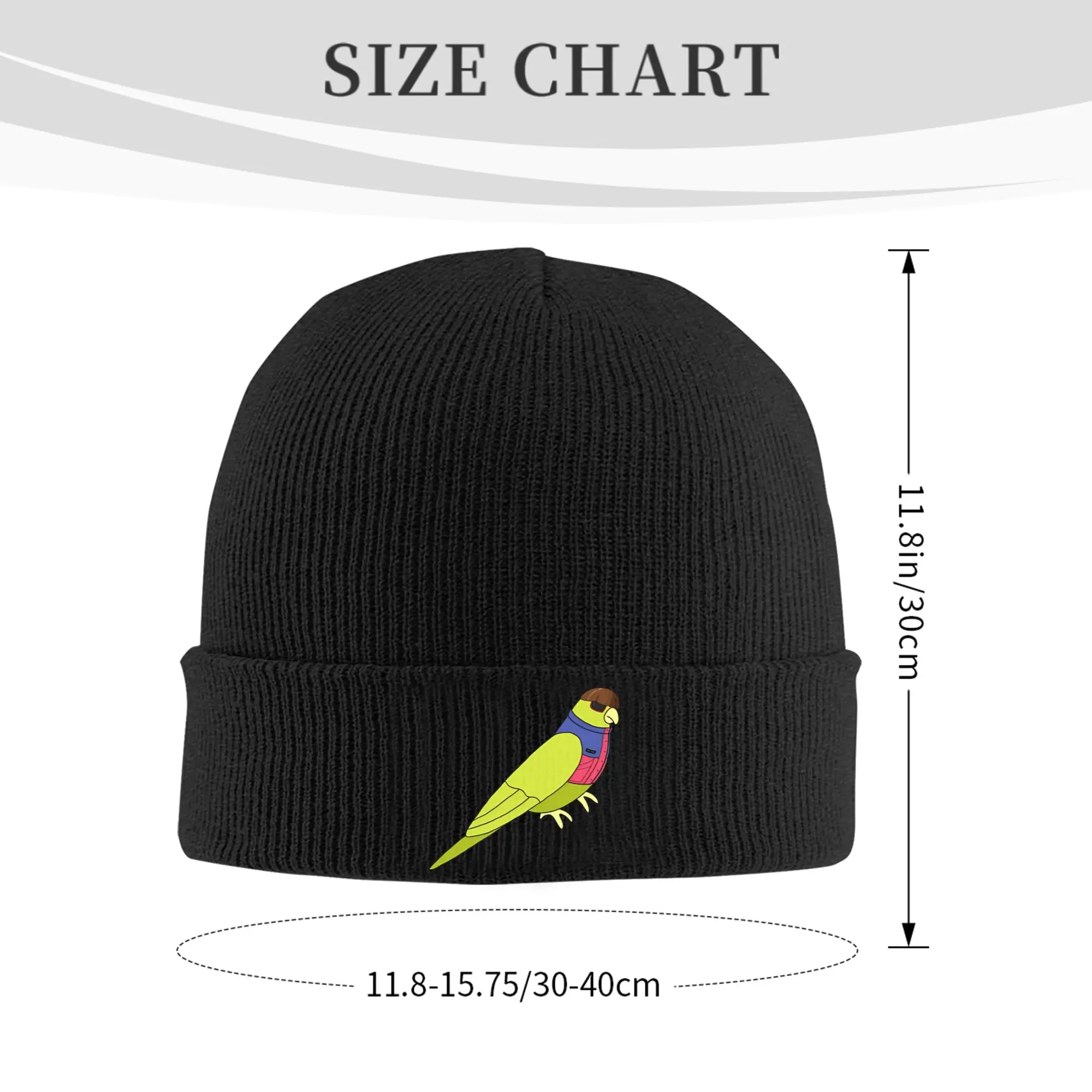 Oliver Tree Bird Knit Hat Beanie Winter Hats Warm Acrylic  New  Caps for Men Women Gift,