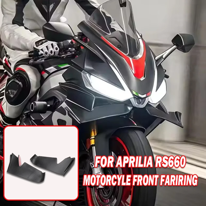 

For Aprilia RS660 GP Motorcycle Fixed Wing Spoiler Aerodynamic Wing rs660 Side Winglet Windshield Wing Deflector Aileron Fairing