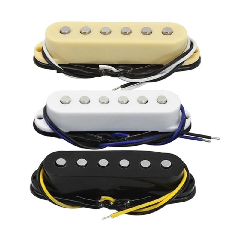 Retro Alnico 5 Pickup Guitar Single Coil Pickups Ceremic Magnet Middle Bridge Neck/Middle/Bridge Pickups Kits For Choose