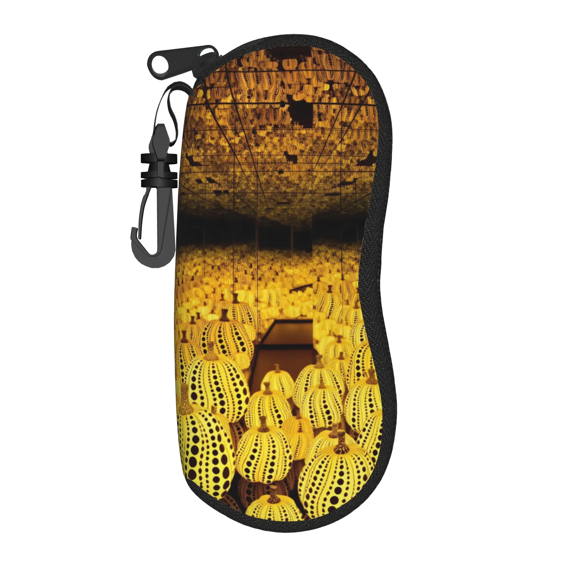 Yayoi Kusama Infinity Mirror Room Glasses Case Cover  Custom Sunglasses Pouch Men Women Convenient Glasses Box Cute Eyewear Box