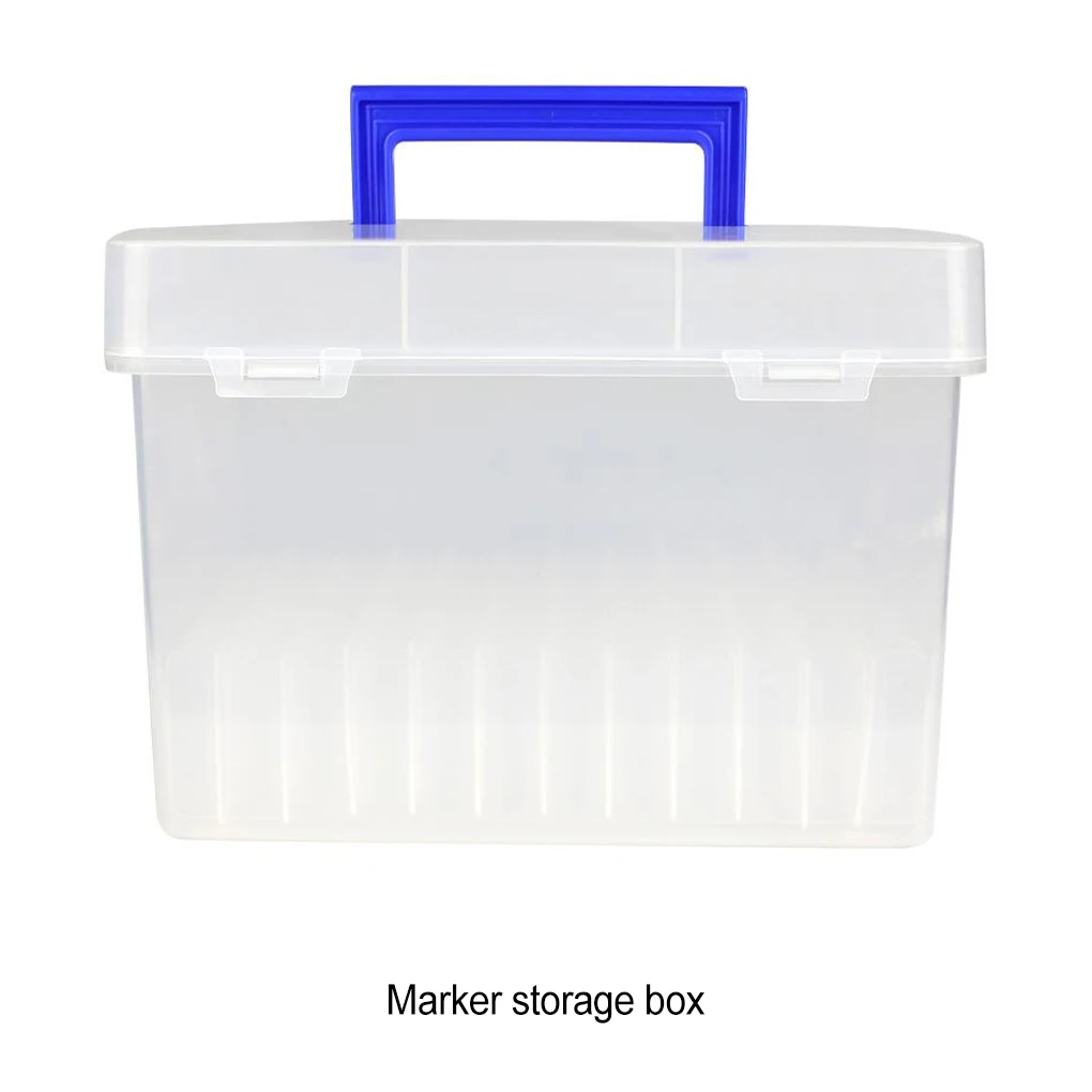 Clear Plastic Pencil Box Case Lightweight And Portable Pencil Holder Easy To Clean Practical Gifts