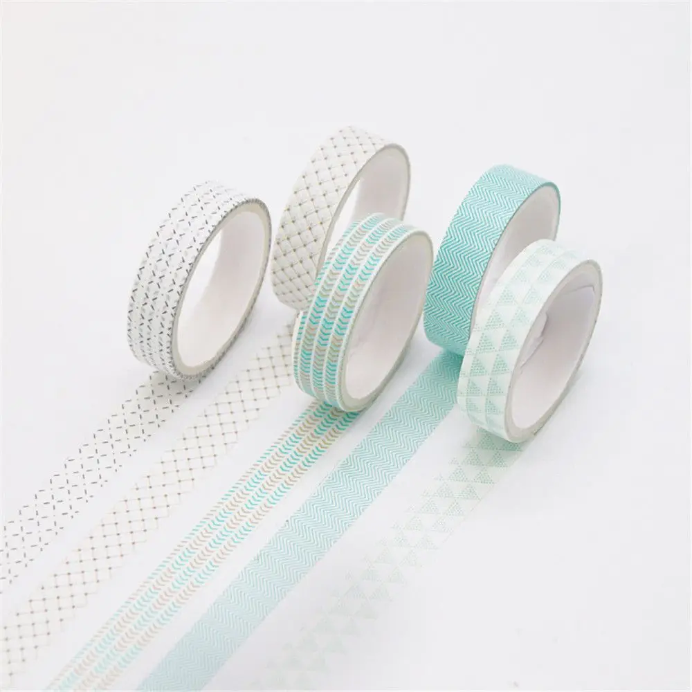 

5 рулонов/коробка, декоративные канцелярские принадлежности, школьная лента Васи, малярная лента, клейкая лента для скрапбукинга