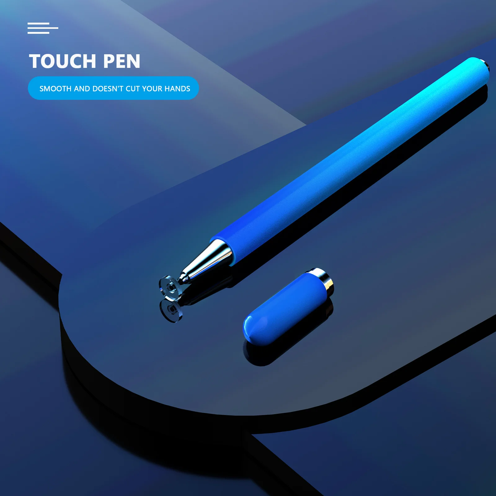 

Metal Capacitive Stylus Pen with Precise Disc Tip for Smooth Writing and Drawing on Tablets Smartphones Universal Screen Touch