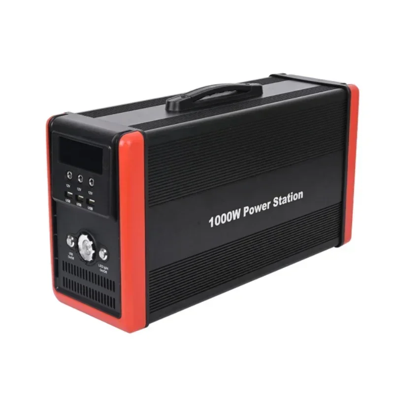 

Top Quality Hot SalesSolar Power Station 1000W LCD Display DC Output LiFePO4 Battery Dual Sockets 220V 110V High Capacity
