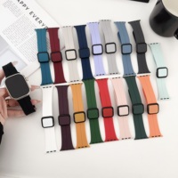 Silicone Magnetic Strap for HK9 Ultra 2 Max 45mm HK8 Pro Max 49mm 44mm 40mm 42mm Bracelet for DT Ultra2 Hello Watch 3 H12 DT8