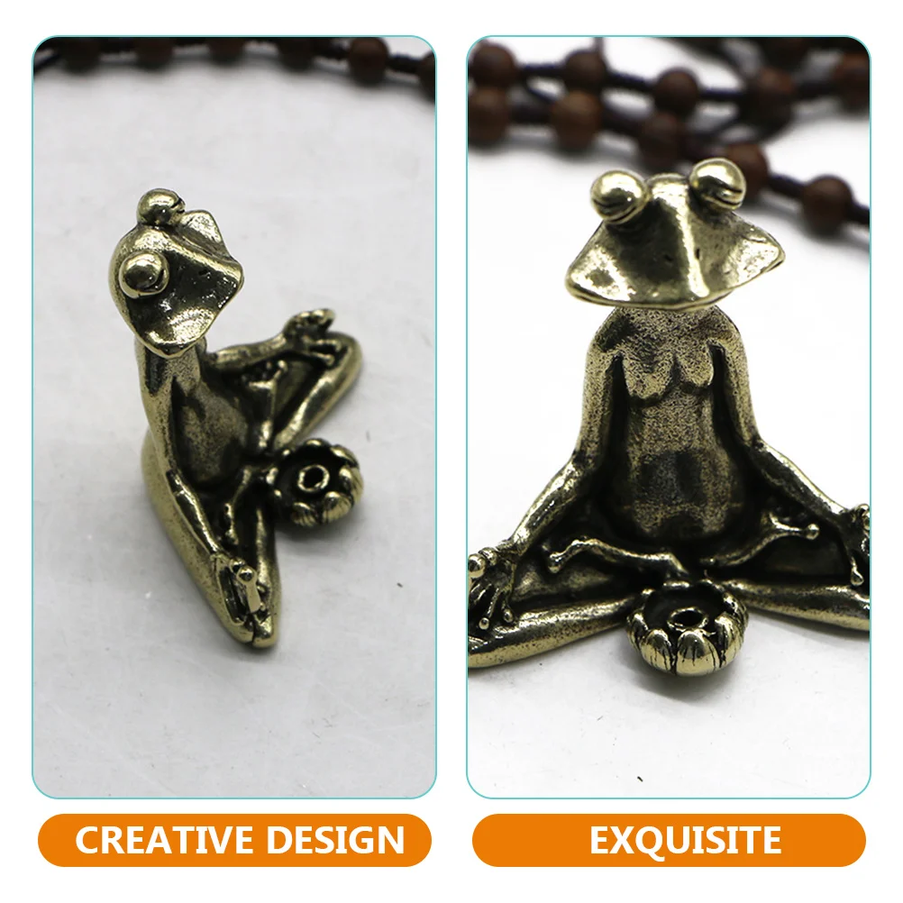 

Brass Frog-Style Incense Stick Holder Home Decor Desktop Adornment Incense Burner Tray For Bedroom Temple Yoga Studio