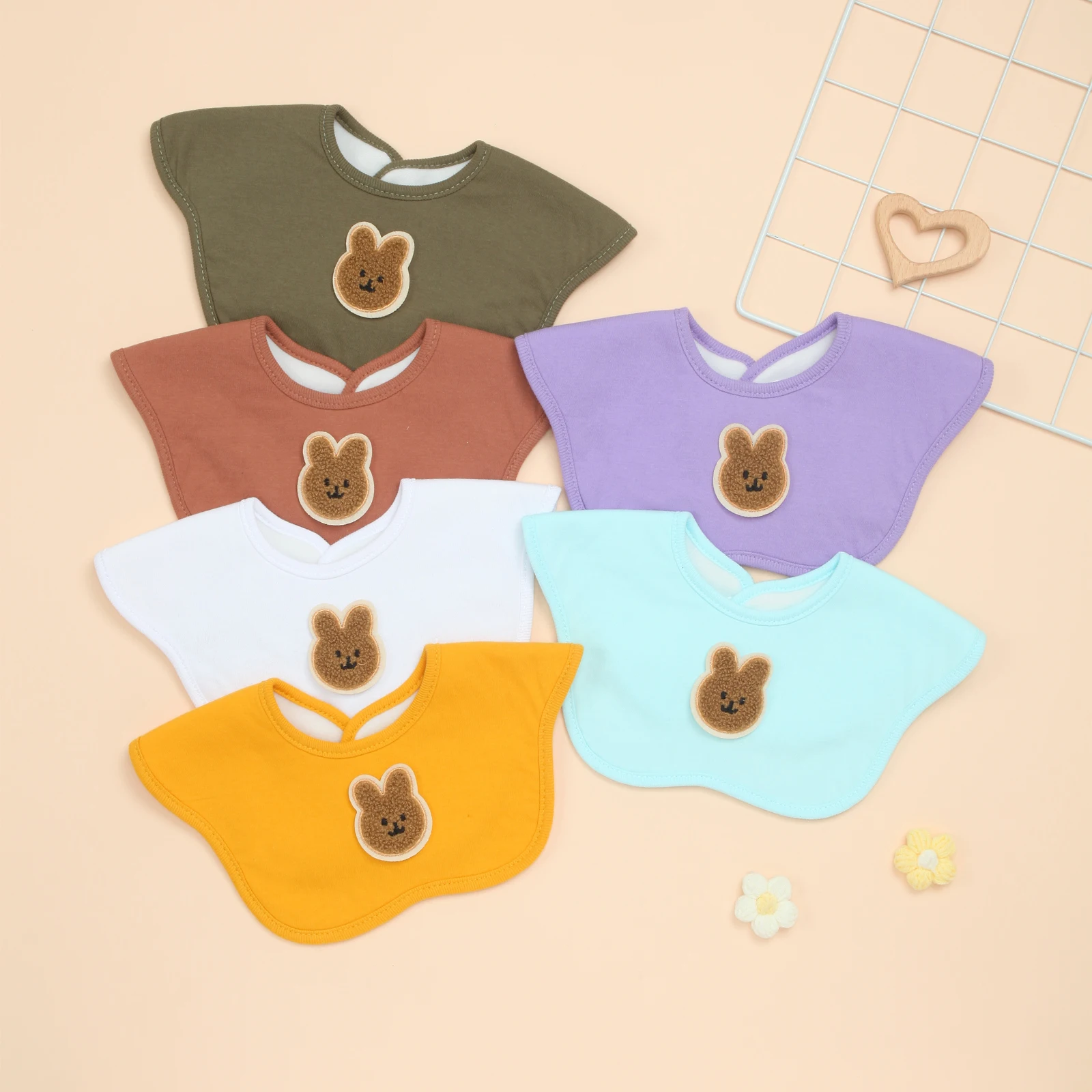 

Baby Bibs Absorbent Bandana Drool Bibs for Teething and Drooling, 6-Pack for Baby Boys & Girls