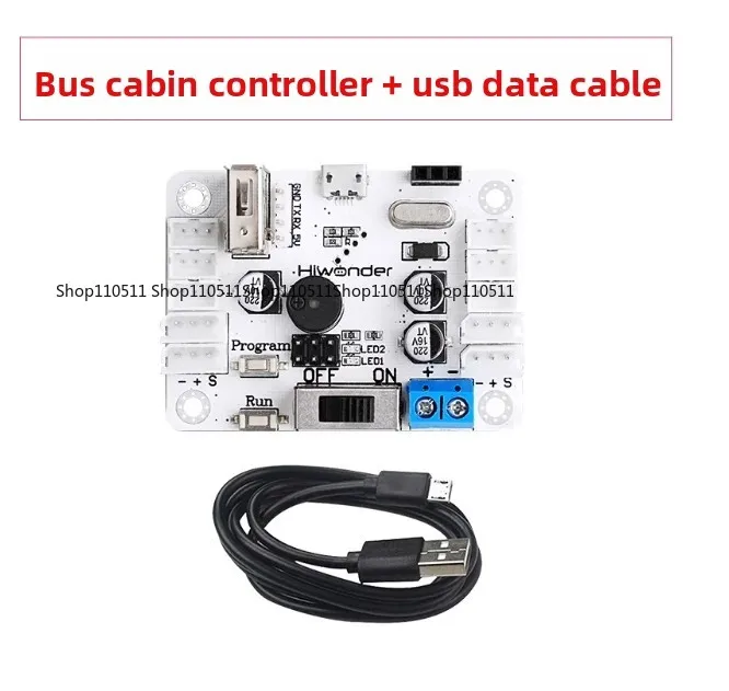 

For Hiwonder Serial Bus Servo Controller Board + Controller for PS2 + USB Receiver for Robotic Arms