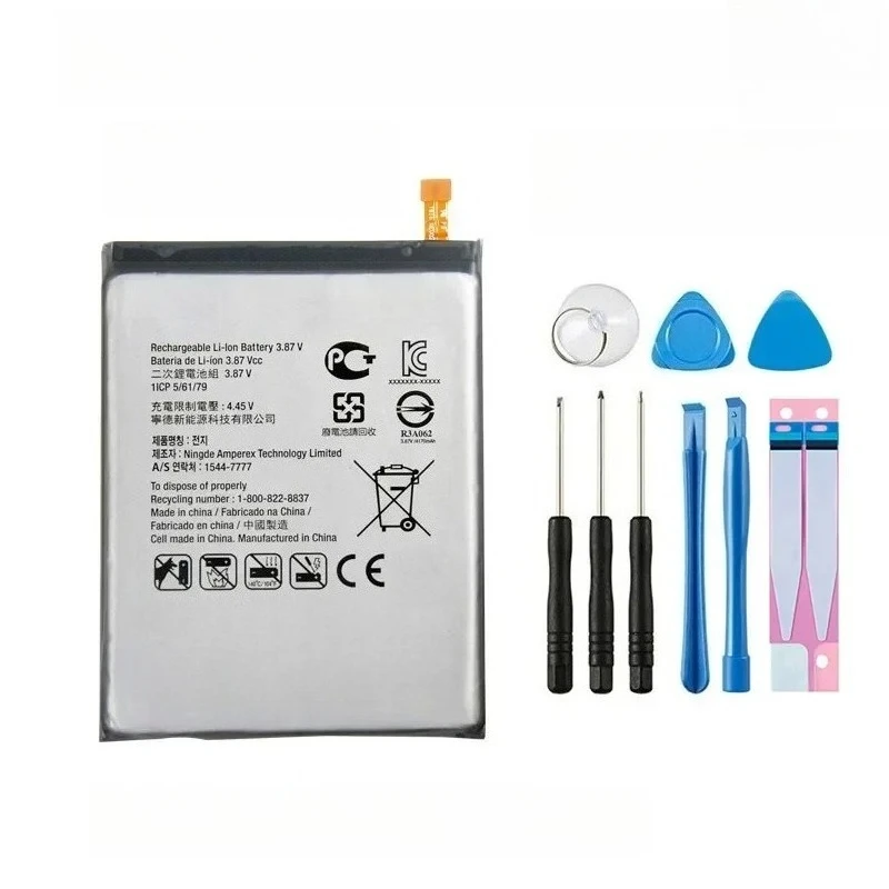 3.87 فولت 4300 مللي أمبير BBL T47 L-T47 بطاريات الهاتف المحمول ل LG ل المخملية LMG900TM المخملية 5 جرام G9 بطارية مع أدوات جودة عالية #2