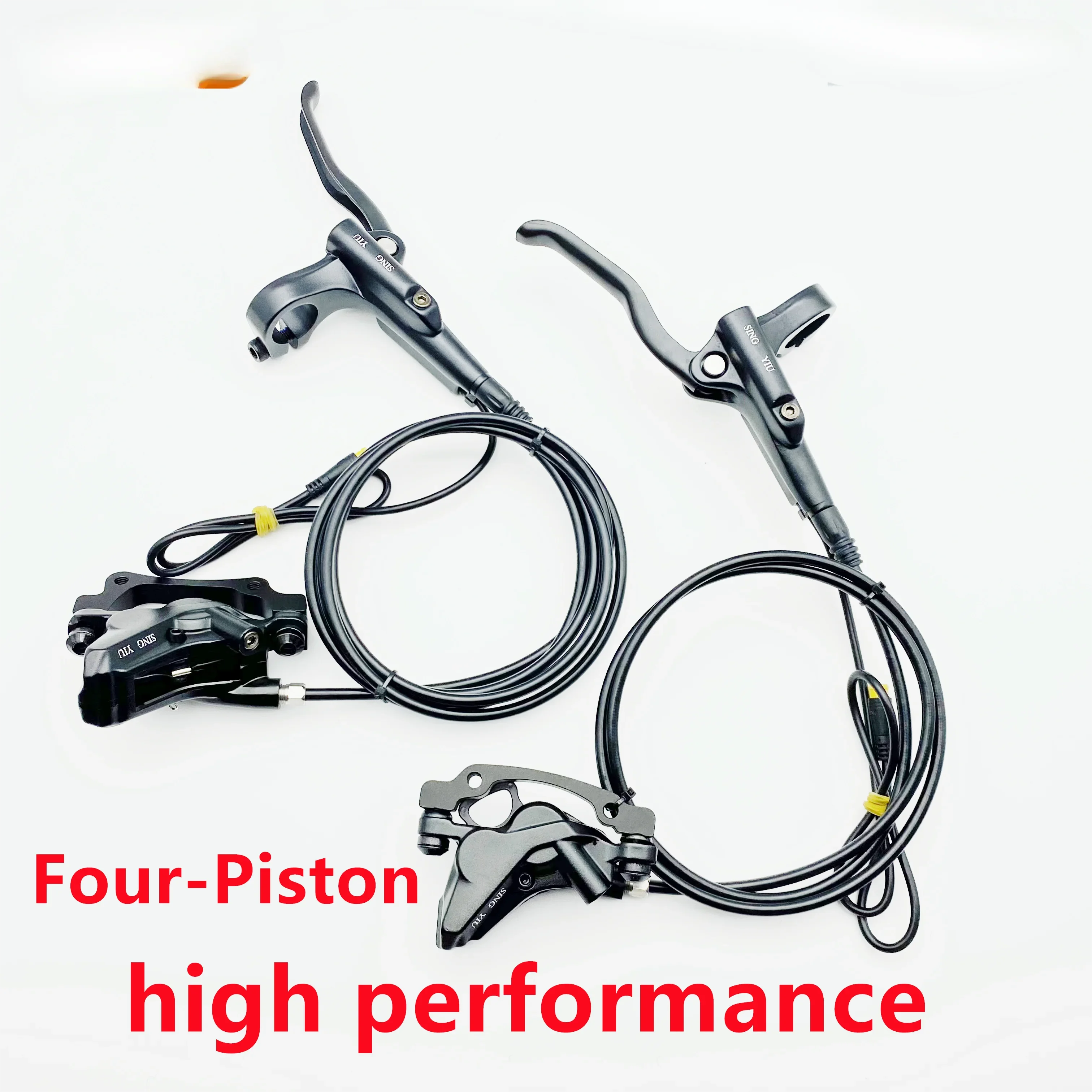 High Quality Electric bicycle four-piston power-off oil brake  motor special for BBS0102/M400/M500/M600/M620/G510/G521