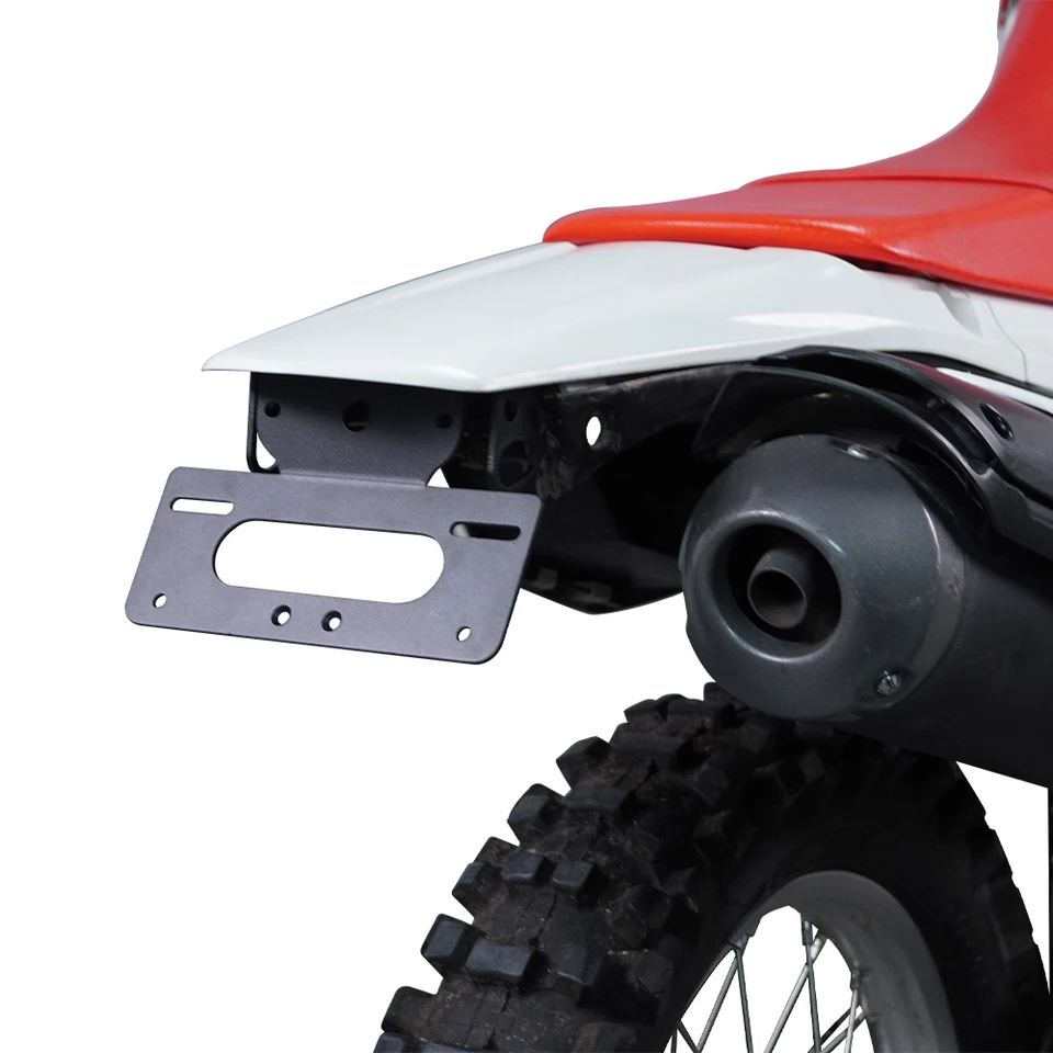 Black License Plate Holder for Honda CRF250L 2013-2022