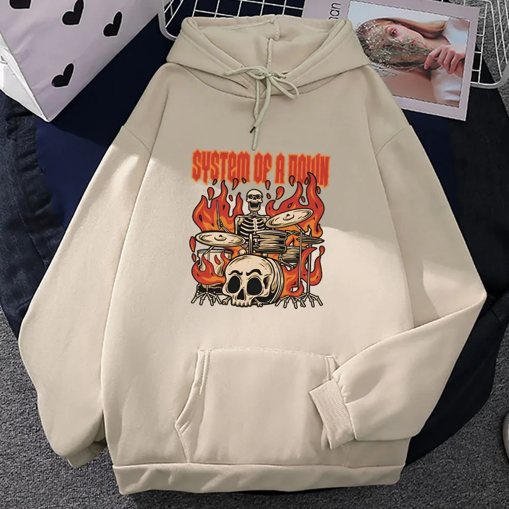 System of A Down Sweatwear Print Heavy Mental Band Sweatshirt Unisex Autumn/winter Fleece Hoody Casual Creative Graphic Clothes