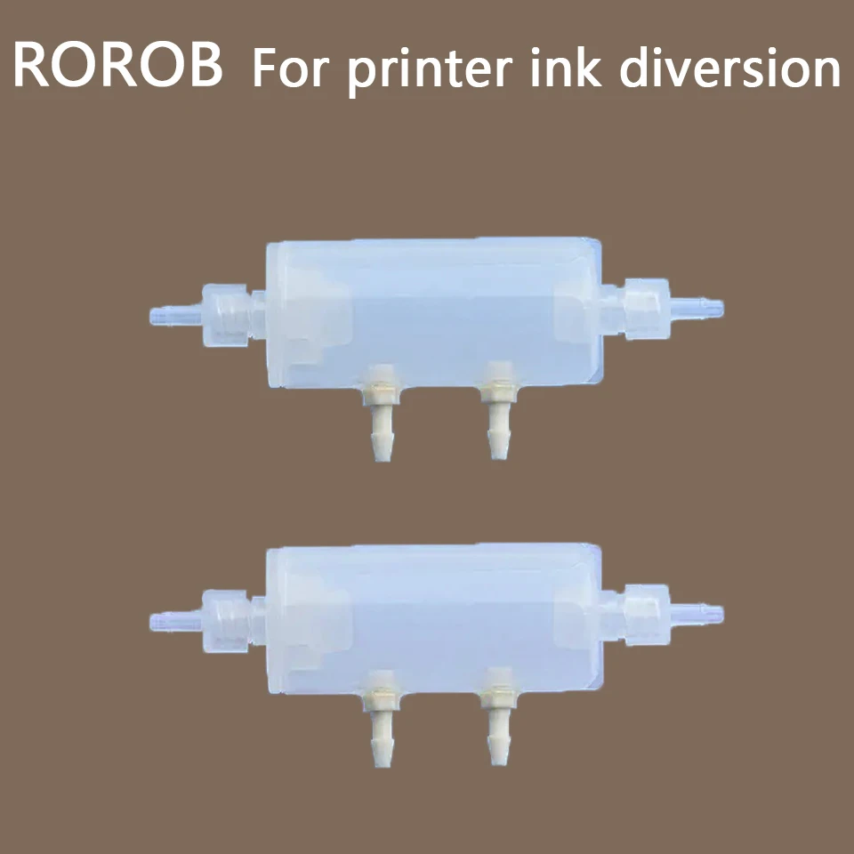 Rozdzielacz cyrkulacji atramentu do tuby atramentowej i Epson XP600 4720 5113 głowicy drukującej filtr buforowy z cyrkulacją tuszu